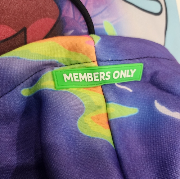 Rick and Morty Hoodie Size XL Members Only by Adult Swim. Graphic design hood - Picture 4 of 9
